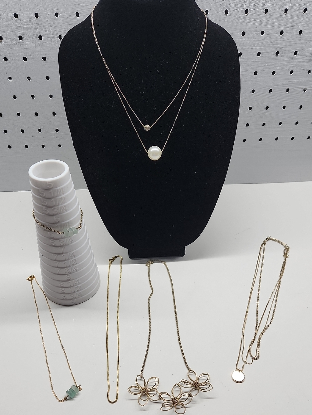 Delicate Gold-Tone Necklace Bundle